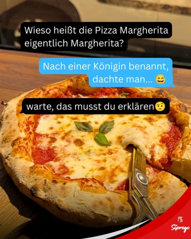 Die berühmteste Pizza der Welt hat eine Geschichte, die so vermutlich nie passiert ist. 🍕
#margherita #pizzanapoletana #neapel #augsburg #siprego #foodfacts