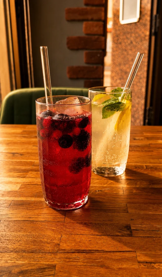 Granatapfel-Rosmarin-Limonade 🍇 vs. Amalfi-Zitrone-Basilikum 🍋 — welcher Drink schafft's diesen Sommer auf deinen Tisch?
Der eine erdig-herb, der andere frisch-mediterran. Beide Homemade.
#SommerDrinks #Mocktail #AlkoholfreieDrinks #GranatapfelRosmarin #AmalfiZitrone